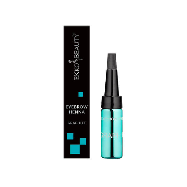 Ekko Beauty - Henna for eyebrows  (Graphite) - חינה לגבות צבע גרפיט