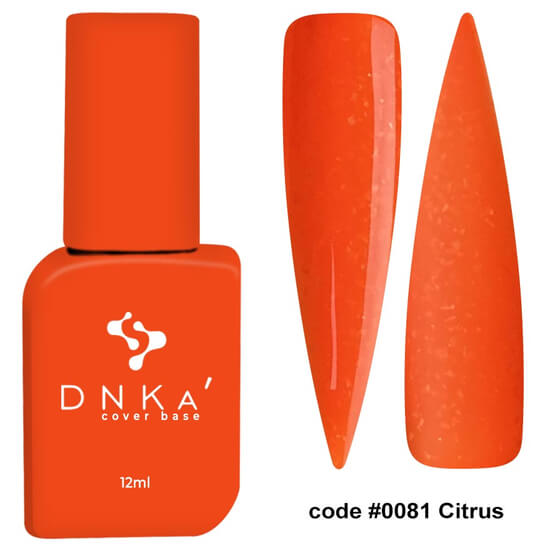 DNKA - Камуфляжна база COVER BASE №0081 CITRUS, 12 ML