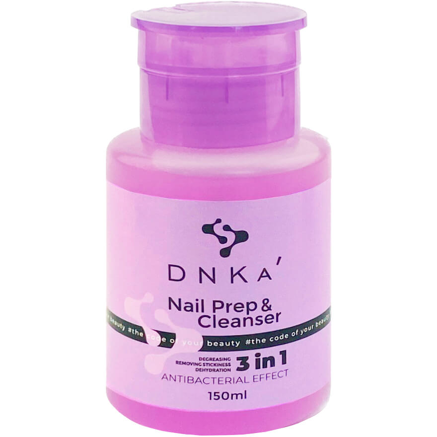 DNKa - Засіб для дезінфекції, знежирення та зняття липкого шару 3in1 Prep&Cleanser, 150 мл