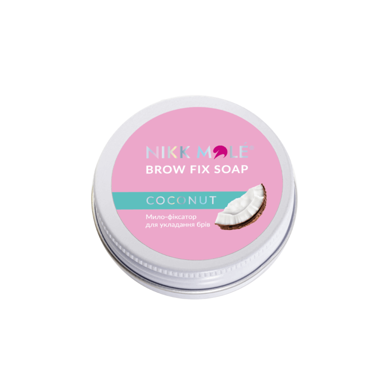 Nikk Mole - eyebrow fixative (Coconut), 30 ml - סבון לעיצוב גבות 30 גרם קוקוס