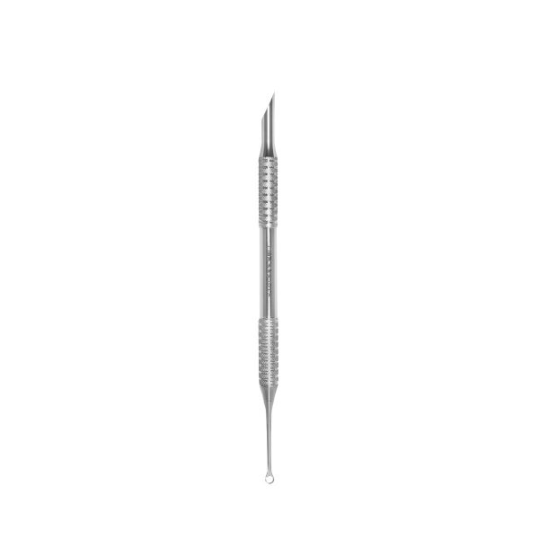 STALEKS - NAIL SPATULA EXPERT 51 TYPE 2 PE-51/2 - דוחף מניקור (דוחף משופע ודוחף לולאה) - PE-51-2