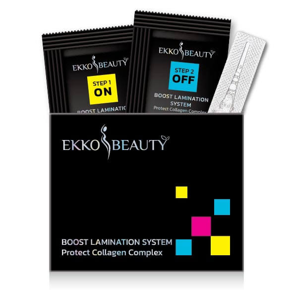 Ekko Beauty - MINI set Boost Lamination System - סט ללמינציה של גבות וריסים 3 קומפוזיציות מיני