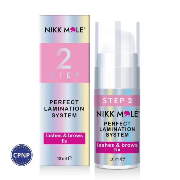NIKK MOLE - Perfect lamination STEP #2 (Lashes & brows fix) - למינציה מושלמת שלב מס' 2 (תיקון ריסים וגבות)