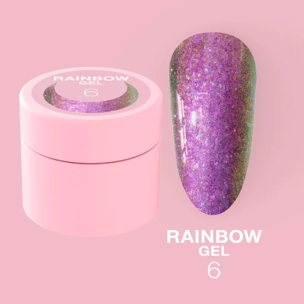 LUNA MOON - Гель для дизайну Gel Rainbow №06 5 мл
