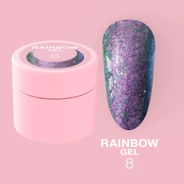 LUNA MOON - Гель для дизайну Gel Rainbow №08 5 мл