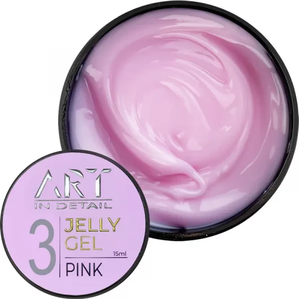 Гель для нарощування та моделювання ART Jelly Gel №3, 15 мл