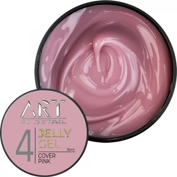 Гель для нарощування та моделювання ART Jelly Gel №4, 15 мл