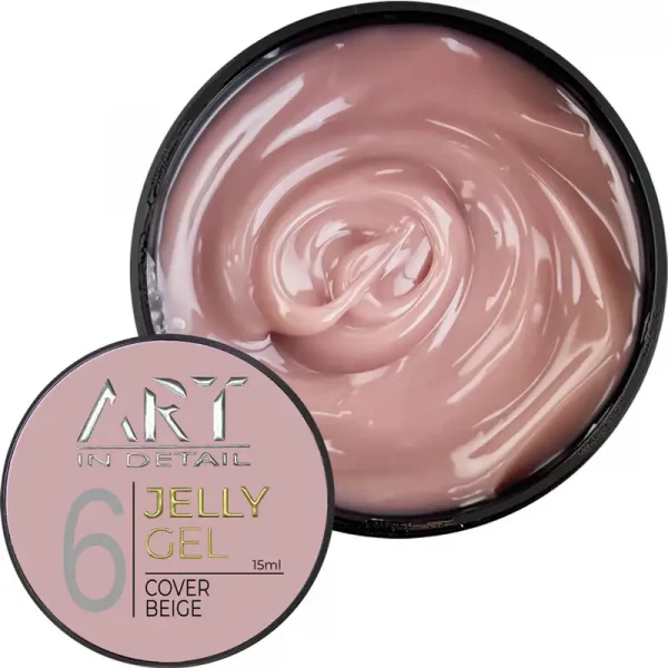 Гель для нарощування та моделювання ART Jelly Gel №6, 15 мл