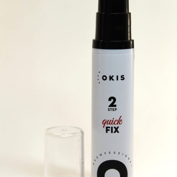 OKIS BROW - Composition for lamination of eyebrows and eyelashes 2 Fix Quick  LAMI in vacuum jars 10 ml - הרכב ללמינציה של גבות וריסים שלב 2 Fix Quick LAMI בצנצנות ואקום 10 מ"ל - Image 2