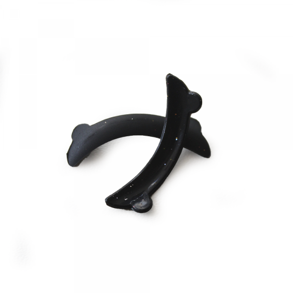 OKIS BROW - Compensator black 1 pair - מפצי סיליקון שחור 1 זוג