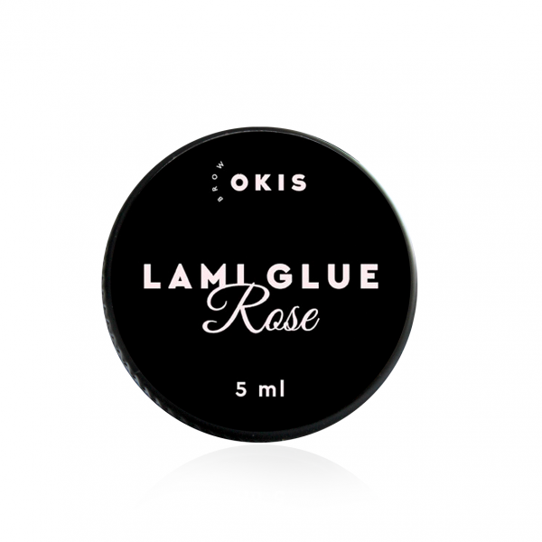OKIS BROW - Eyelash lamination glue Rose Lami Glue Rose 5 ml - דבק למינציה ריסים Rose Lami Glue Rose 5 מ"ל