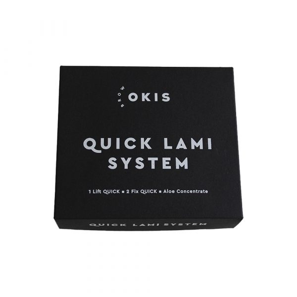 OKIS BROW - Set QUICK LAMI SYSTEM (1 Quick Lift 10 ml, 2 Quick Fix 10 ml, Aloe Concentrate 15 ml) - סט QUICK LAMI SYSTEM (1 Quick Lift 10 מ"ל, 2 Quick Fix 10 מ"ל, רכז אלוורה 15 מ"ל) - Image 2