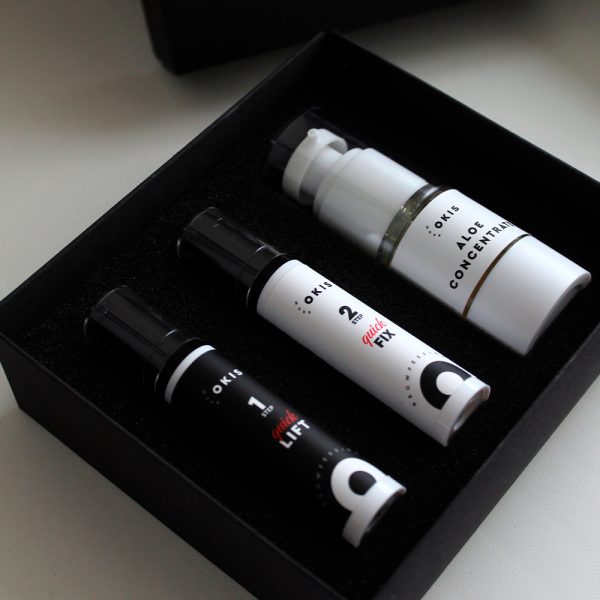 OKIS BROW - Set QUICK LAMI SYSTEM (1 Quick Lift 10 ml, 2 Quick Fix 10 ml, Aloe Concentrate 15 ml) - סט QUICK LAMI SYSTEM (1 Quick Lift 10 מ"ל, 2 Quick Fix 10 מ"ל, רכז אלוורה 15 מ"ל) - Image 3