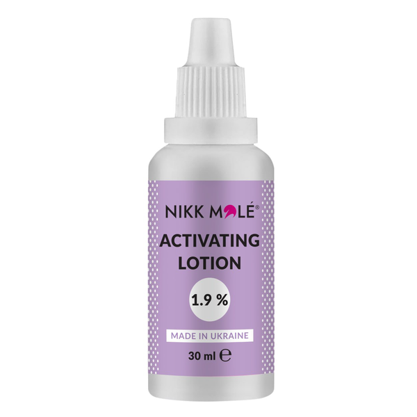 NIKK MOLE - Activating lotion 1.9%, 30 ml - תחליב הפעלה 1.9%, 30 מ"ל