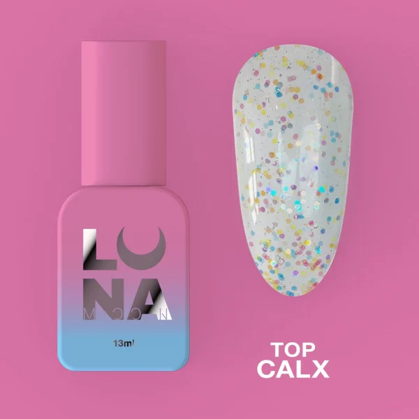 LUNA MOON - Топ для гель-лаку Top Calx 13ml
