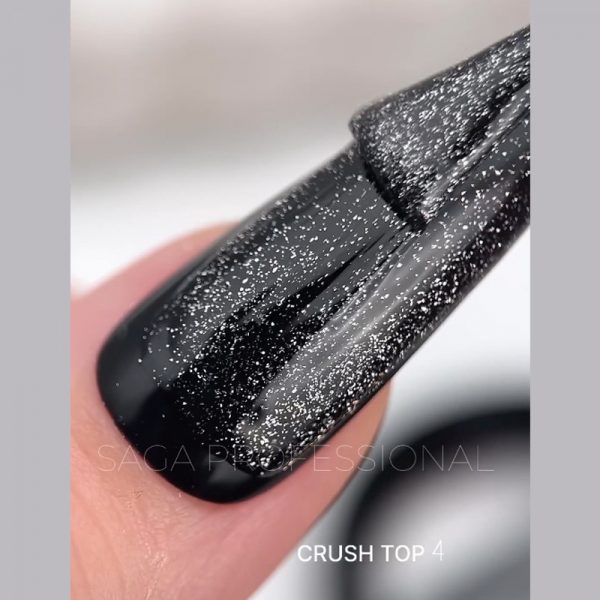 SAGA - Топ для гель-лаку без липкого шару Top Crush №04, 9 мл - Image 2
