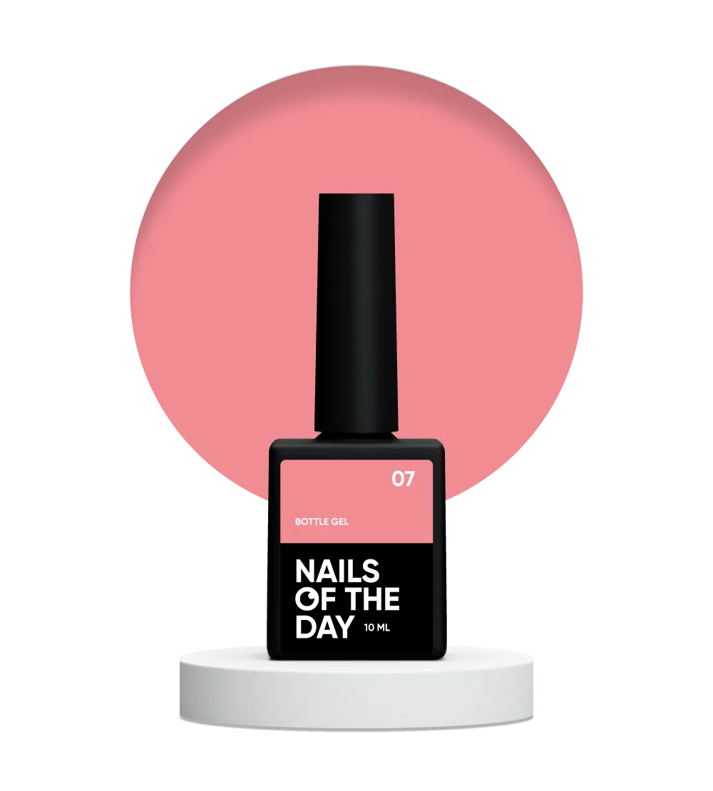 NAILSOFTHEDAY - Bottle gel 07 надміцний гель, 10 мл
