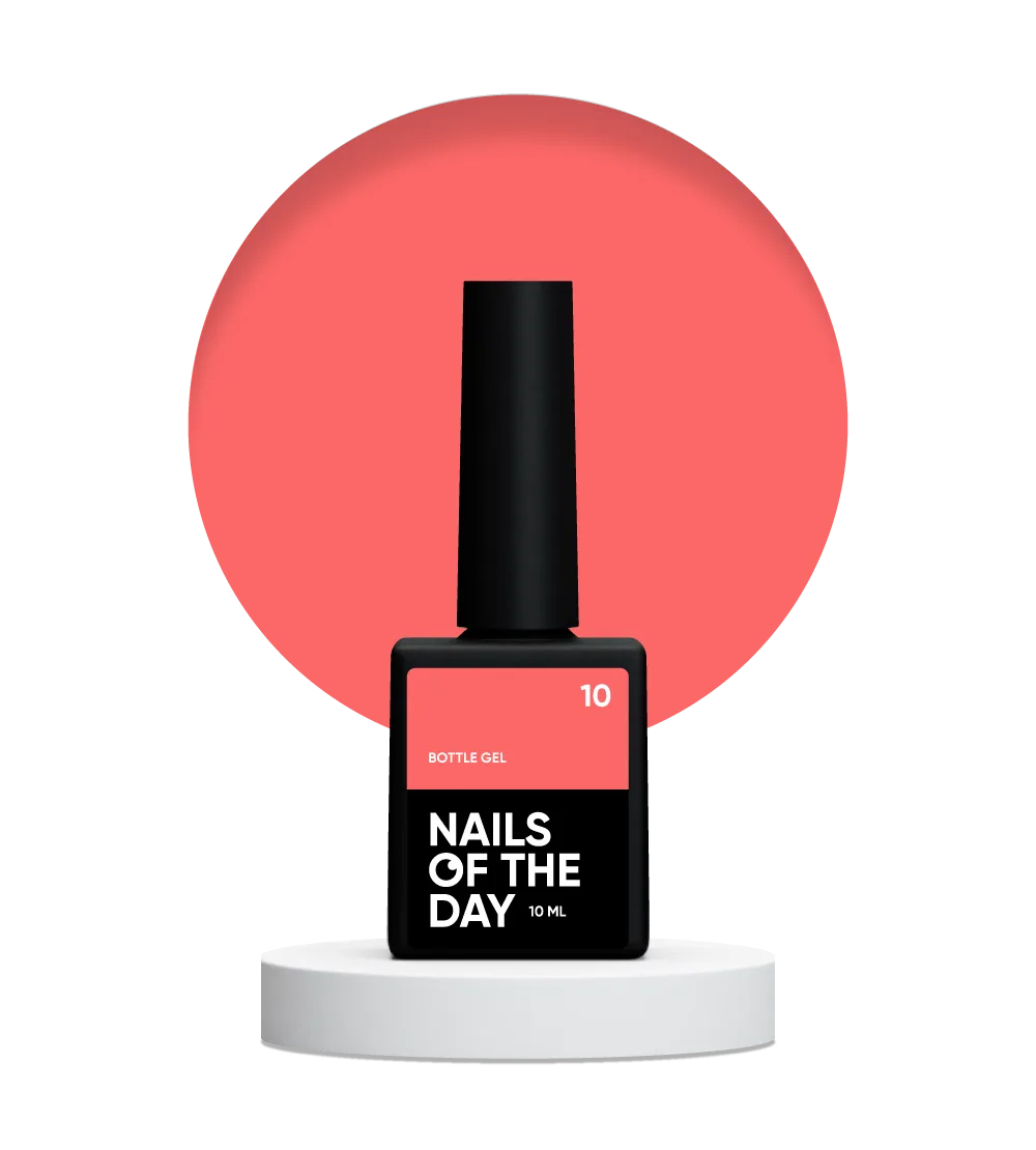 NAILSOFTHEDAY - Bottle gel 10 надміцний гель, 10 мл