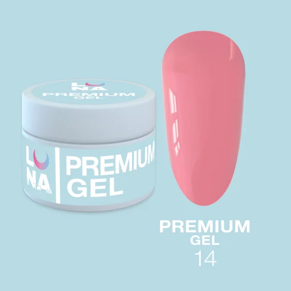 LUNA MOON - Гель для нарощування Premium Gel №14 15 мл