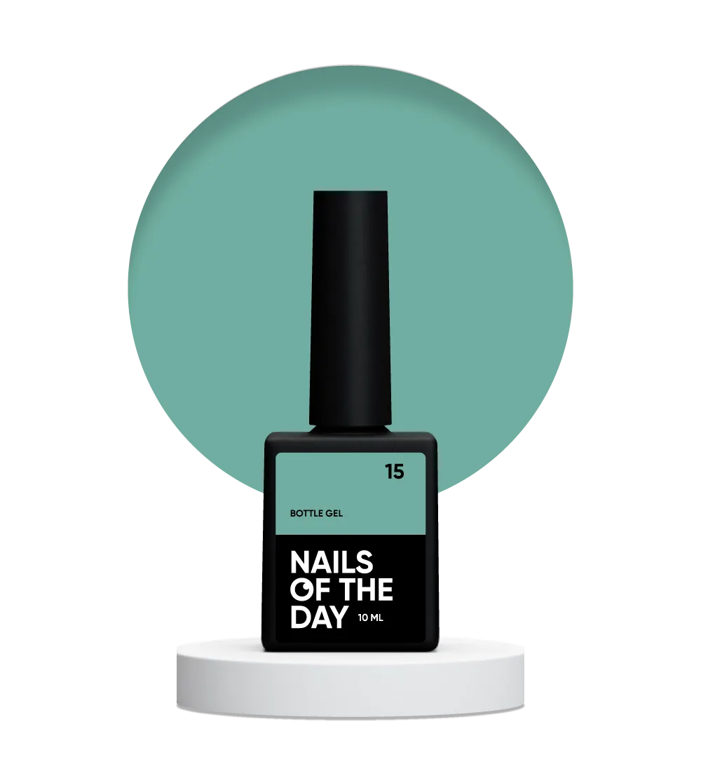 NAILSOFTHEDAY - Bottle gel No. 15 надміцний гель, 10 мл