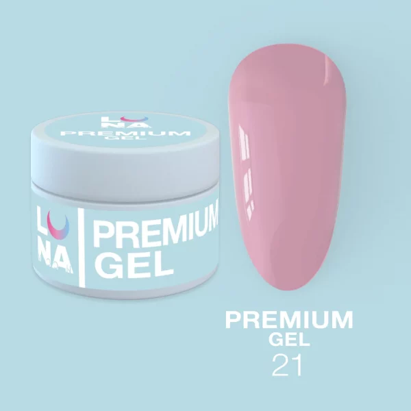 LUNA MOON - Гель для нарощування Premium Gel №21 50 мл