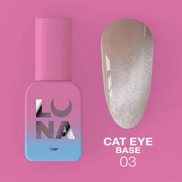 LUNA MOON - Камуфлююча база Cat Eye Base №3
