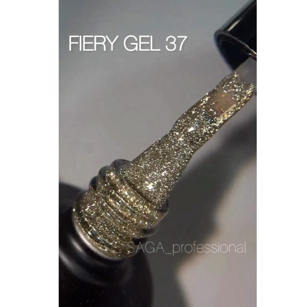 Saga - Гель-лак світловідбивний Fiery Gel, 9 мл №37 - Image 2