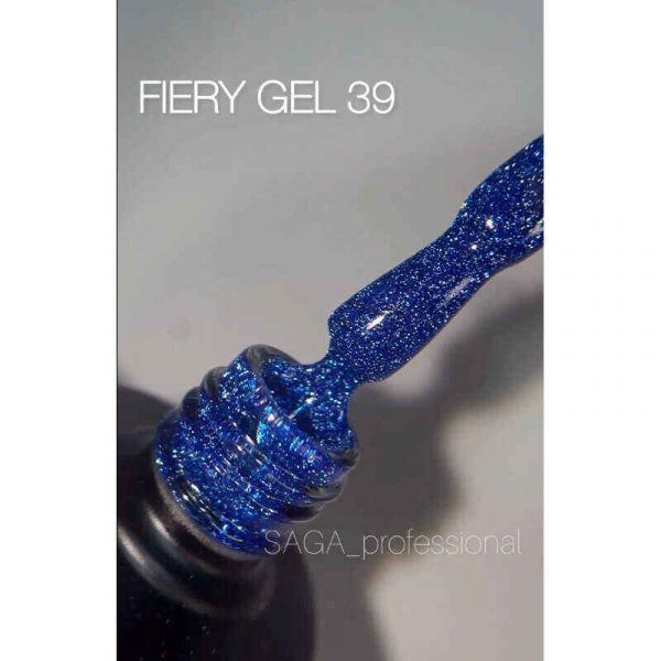 Saga - Гель-лак світловідбивний Fiery Gel, 9 мл №39 - Image 2