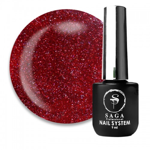 Saga - Гель-лак світловідбивний Fiery Gel, 9 мл №40