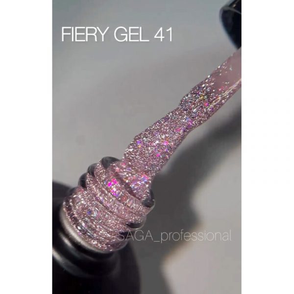 Saga - Гель-лак світловідбивний Fiery Gel, 9 мл №41 - Image 2