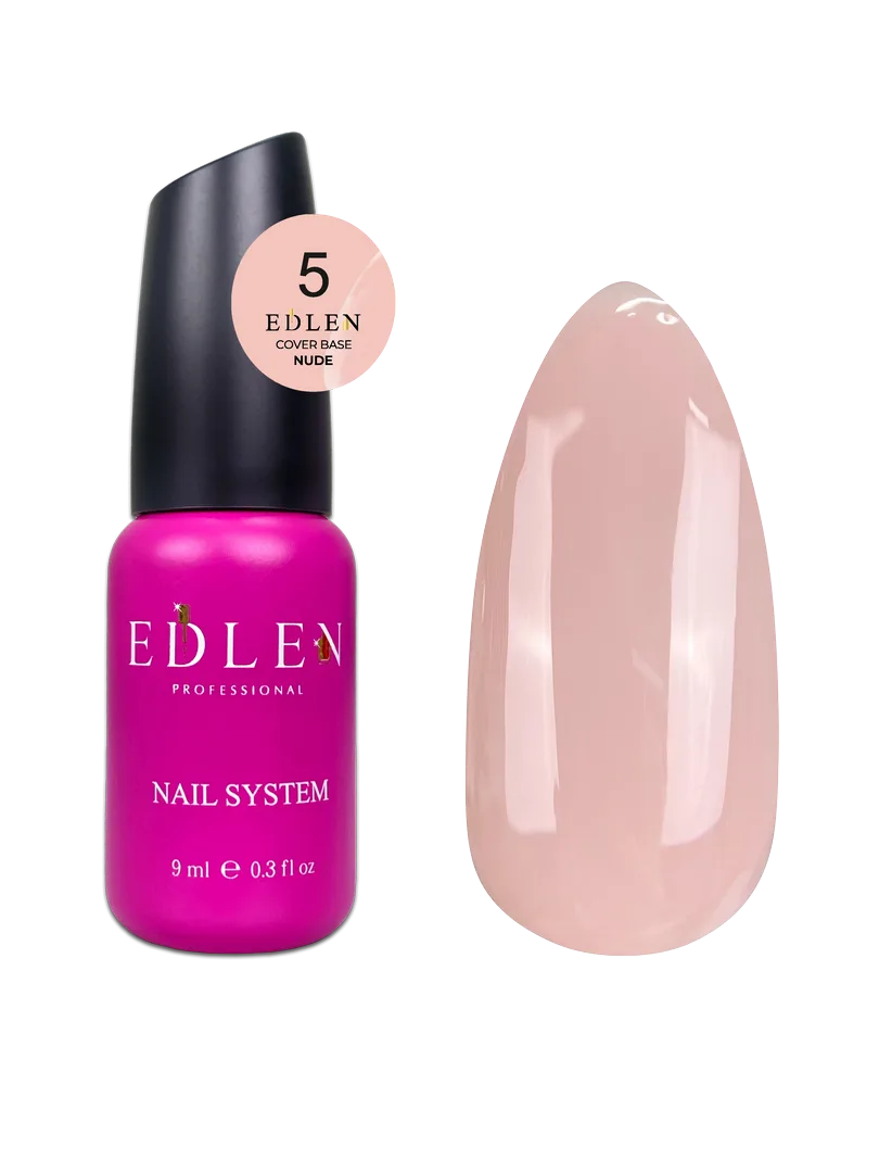 Камуфлююча база Cover base Nude Edlen 9 ml. №05