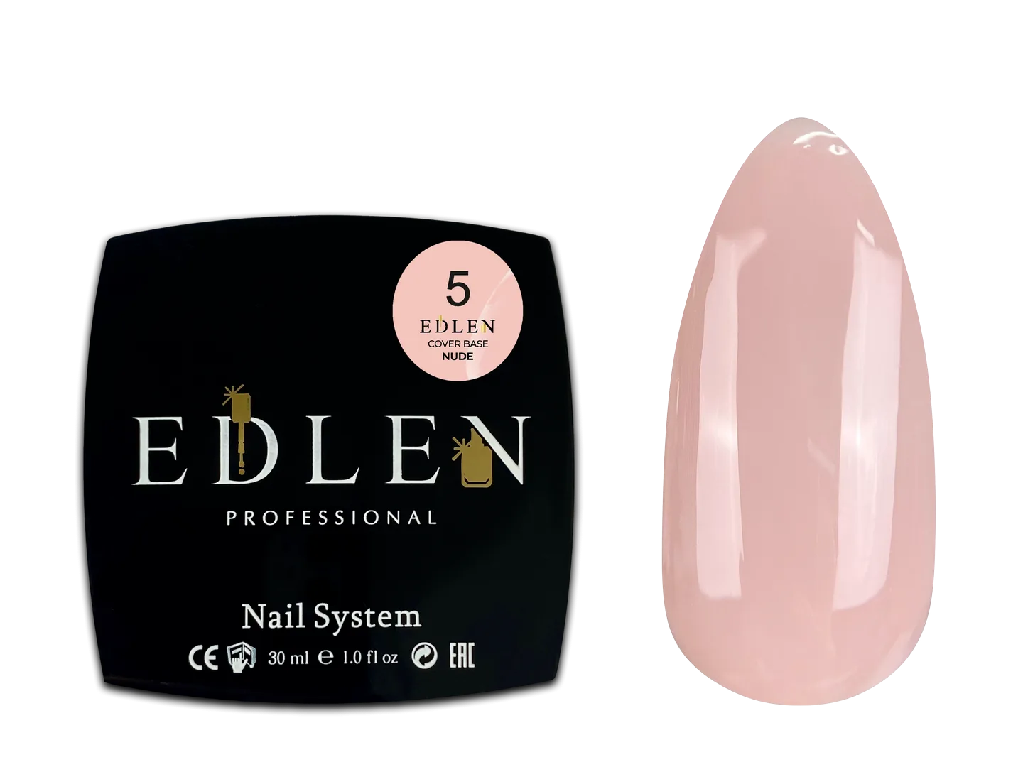 Камуфлююча база Cover base Nude Edlen 30 ml. №05