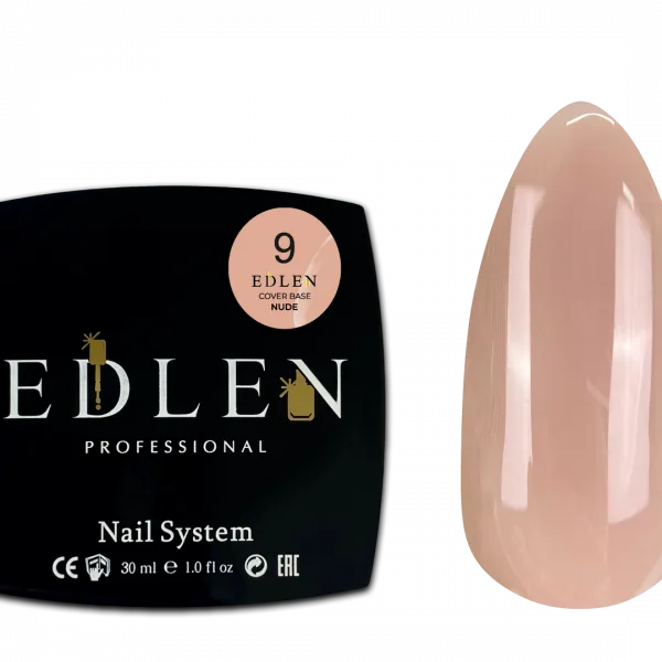 Камуфлююча база Cover base Nude Edlen 30 ml. №09