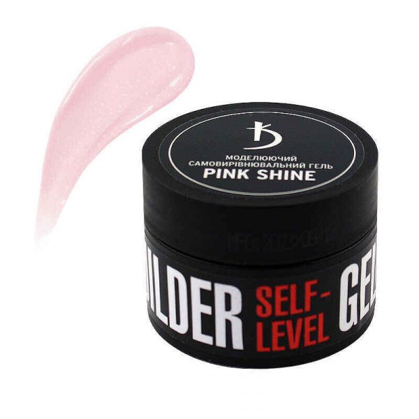 Kodi - Modeling Builder self-level gel, 30 g (shade: Pink Shine) - ג'ל בנייה בילדר 30 מל גוון - ורוד שימר - Image 3