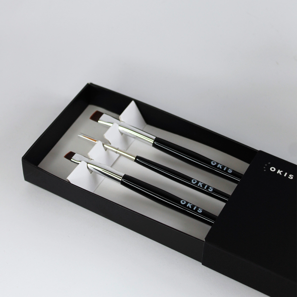 OKIS - Set of brushes Brow Brush set Limited edition - סט 3 מברשות מהדורה מוגבלת - Image 4