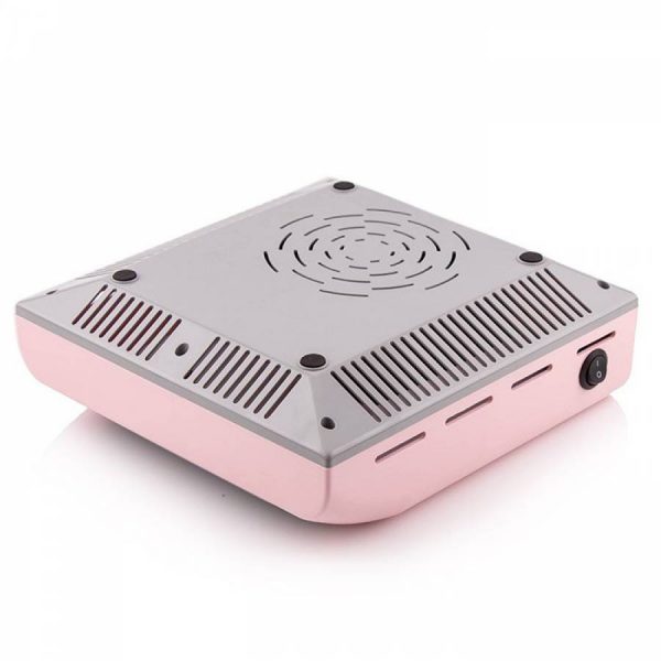 SIMEI - Manicure hood SIMEI 858-8 with HEPA filter 80W / pink - שואב אבק מניקור 858-8 עם מסנן HEPA 80W / ורוד - Image 3
