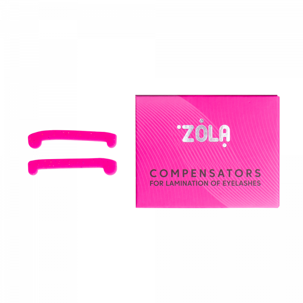 ZOLA - compensators for lamination of eyelashes - Rose - מפצים ללמינציה של ריסים צבע רוז