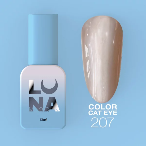 LUNA MOON - Гель-лак Color Cat Eye №207