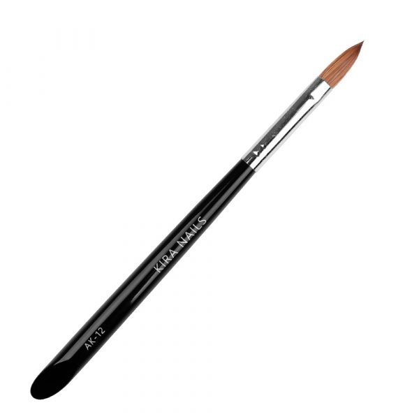 Kira Nails - Acrylic AK-12 brush (Kolinsky) - מברשת אקריל קולינסקי - AK-12