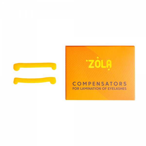 ZOLA - compensators for lamination of eyelashes - Orange - מפצים ללמינציה של ריסים צבע כתום