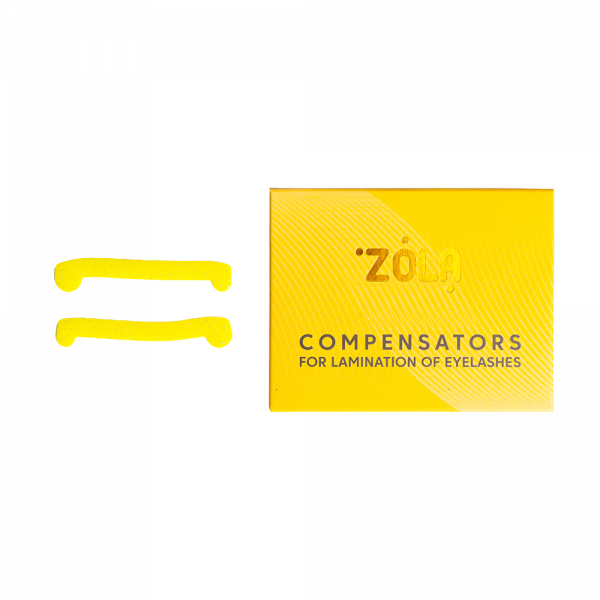 ZOLA - compensators for lamination of eyelashes - Yellow - מפצים ללמינציה של ריסים צבע צהוב