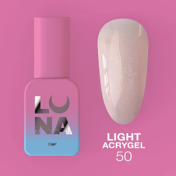 LUNA MOON - Рідкий Гель Light Acrygel 13ml № 50