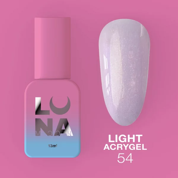 LUNA MOON - Рідкий Гель Light Acrygel 13ml № 54