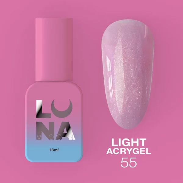 LUNA MOON - Рідкий Гель Light Acrygel 13ml № 55