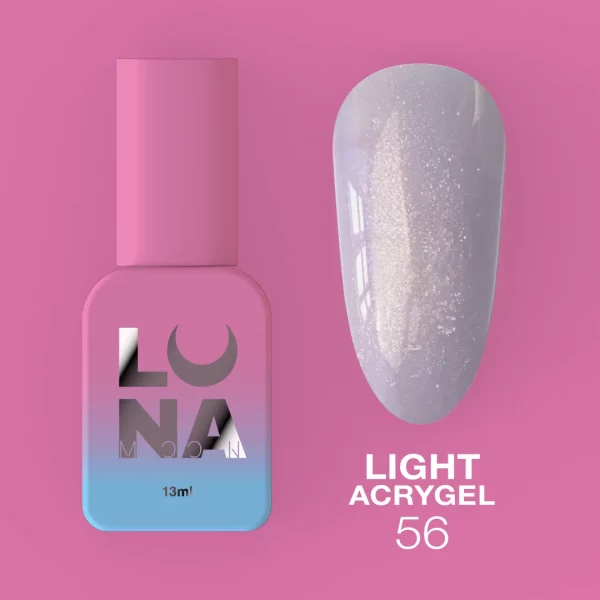 LUNA MOON - Рідкий Гель Light Acrygel 13ml № 56