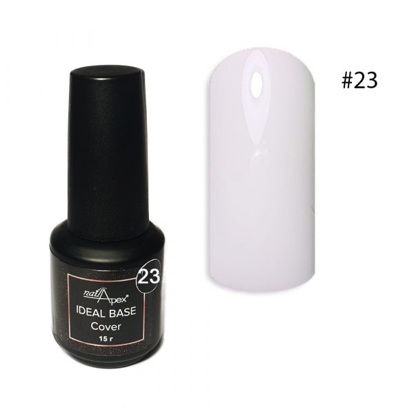 NAILAPEX - French base ideal  №23, milky pink 15 ml - כאבר בייס פרנץ' 23 ורוד חלבי 15 מל