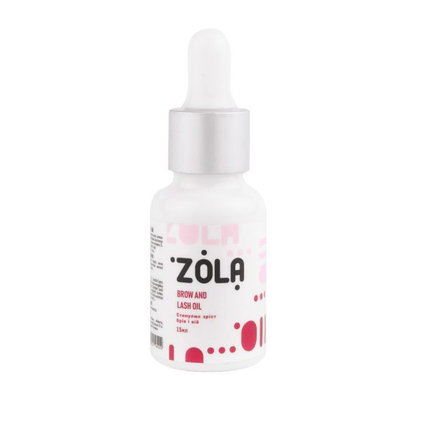 ZOLA - Oil for eyebrows and eyelashes - שמן הזנה לריסים וגבות 15 מל
