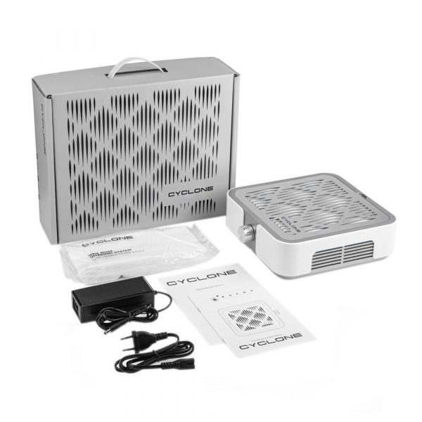 Bucos - Hood for manicure and pedicure Bucos Cyclone X Silver 60 W - שואב אבק למניקור - Cyclone X 60 W כסוף - Image 5
