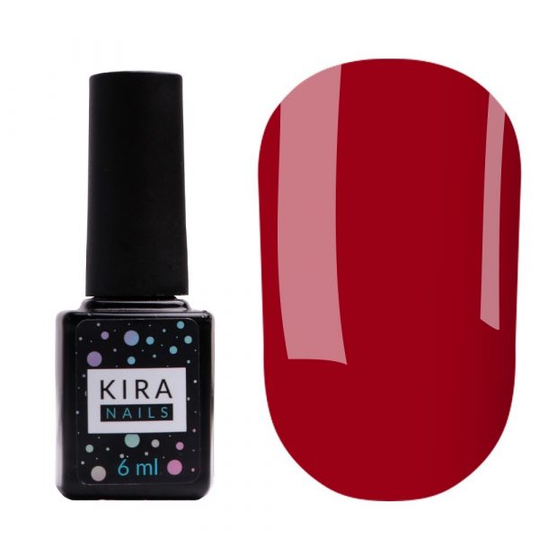 Gel varnish Kira Nails №191 (MUTED MAGENTA, ENAMEL), 6 ml