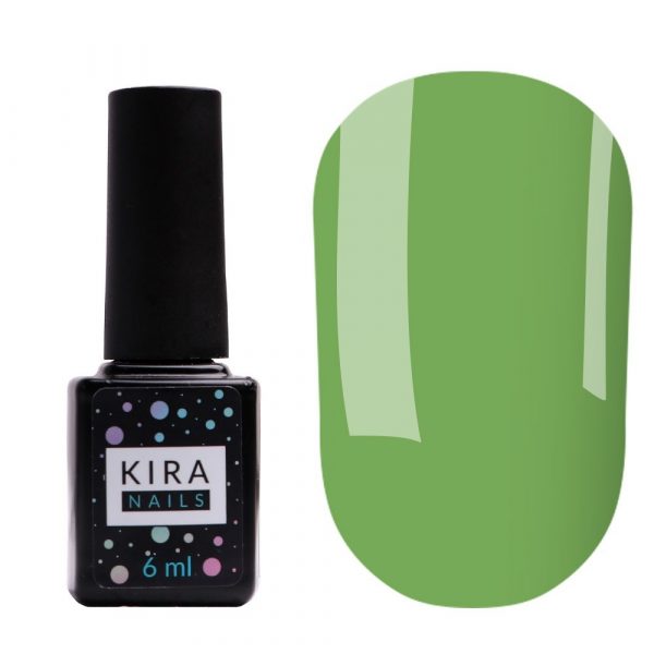 Gel varnish Kira Nails №190 (ASPARAGUS, ENAMEL), 6 ml